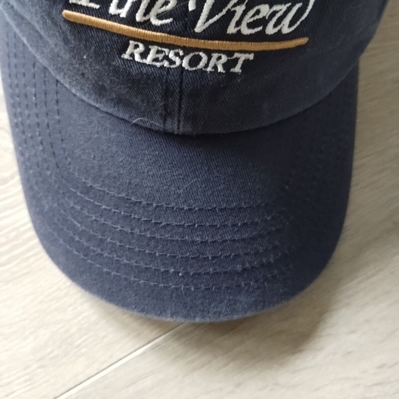Pine View Resort Hat Baseball Cap Monticello Indiana Cotton Adjustable Strap - Picture 5 of 12